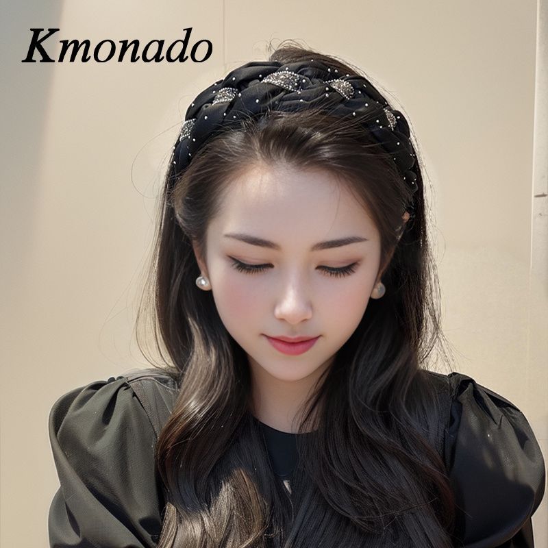 2025 Luxe Wide Headband for Women – High-Top Volume, Elegant INS-Inspired Hair Accessory