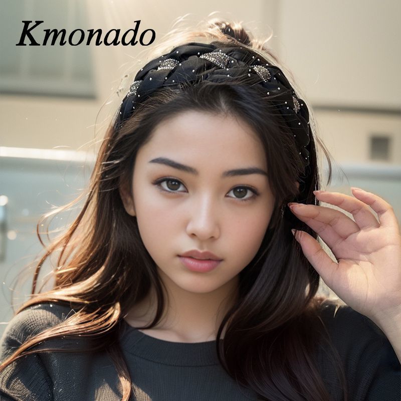 2025 Luxe Wide Headband for Women – High-Top Volume, Elegant INS-Inspired Hair Accessory