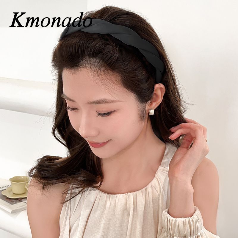 high cranial top headband women's face wash non-slip headband new versatile temperament headband with teeth hairpin hair accessories