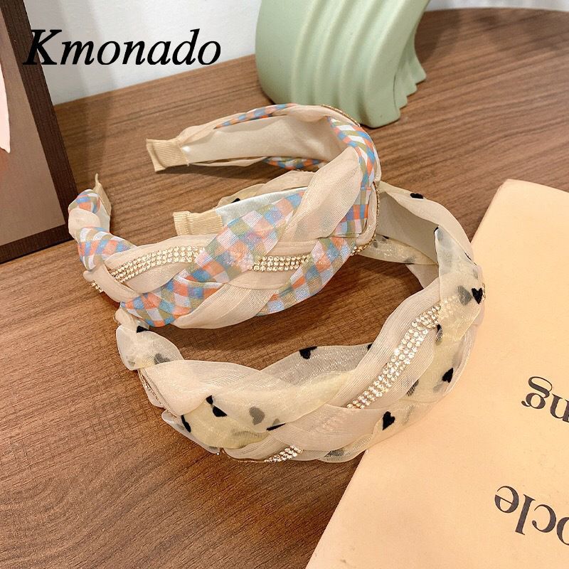 Korean Mori Xianmei headband Internet celebrity new summer pressure hair wide edge hair bundle versatile go out headgear