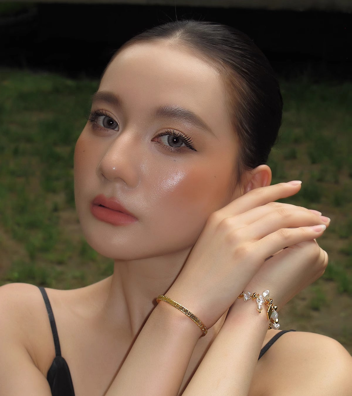 Natural Baroque Pearl Bracelet Women's Summer Light Luxury Niche Exquisite High-end French 2025 New Popular Bracelet