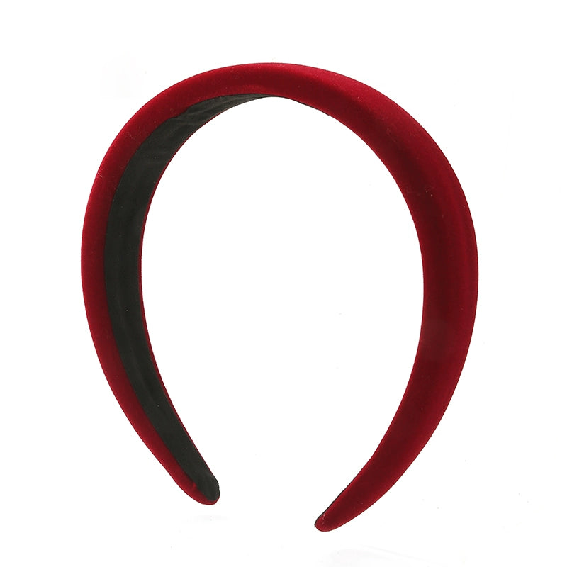 Daily simple new wool headband, high cranial top, small face, fashionable versatile headband, classic hair accessories