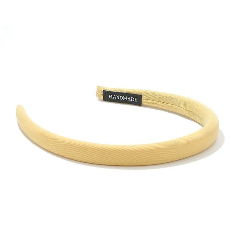 Spring and summer new headband solid color hairpin retro French Internet celebrities ins Korean sweet temperament hair hole