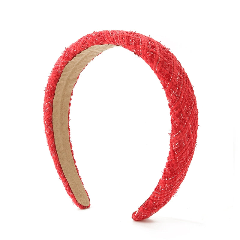 Daily simple new wool headband, high cranial top, small face, fashionable versatile headband, classic hair accessories