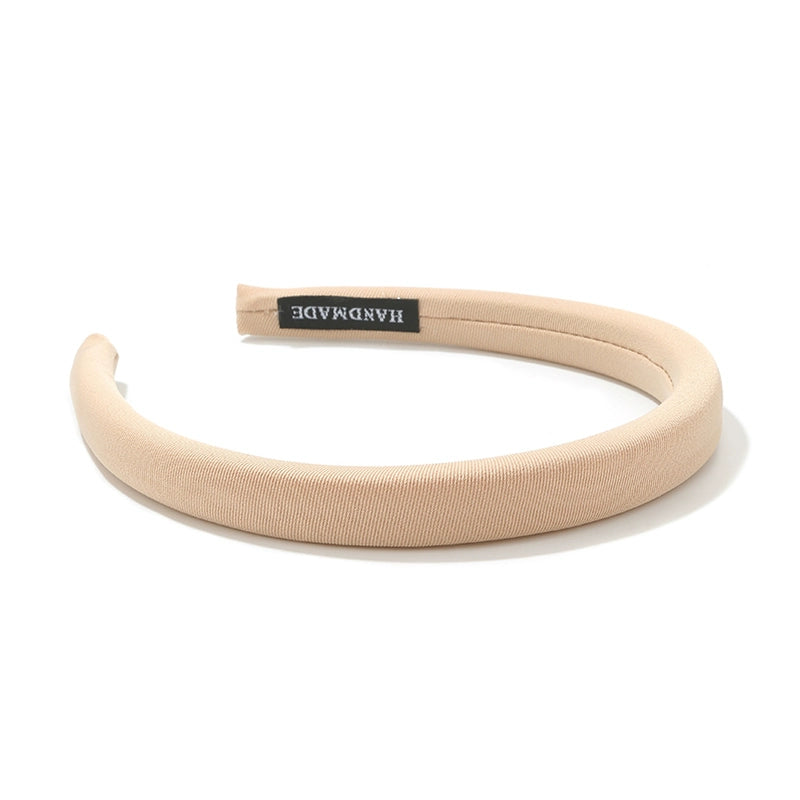 Spring and summer new headband solid color hairpin retro French Internet celebrities ins Korean sweet temperament hair hole