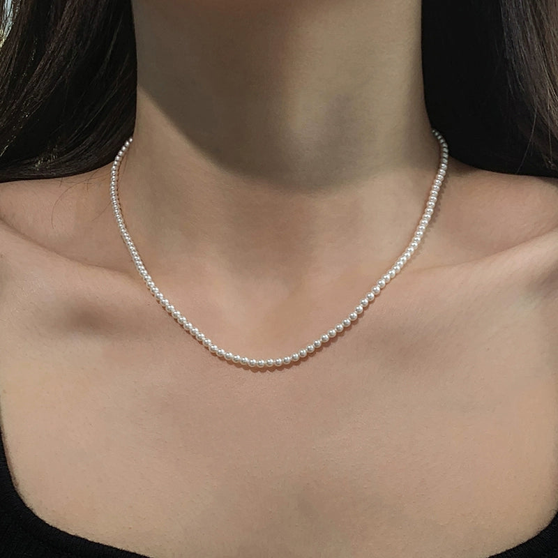 Love Round Shield Necklace Pendant DIY Jewelry Accessories Metal Silver Universal Buckle Pendant Light Luxury Premium Sense