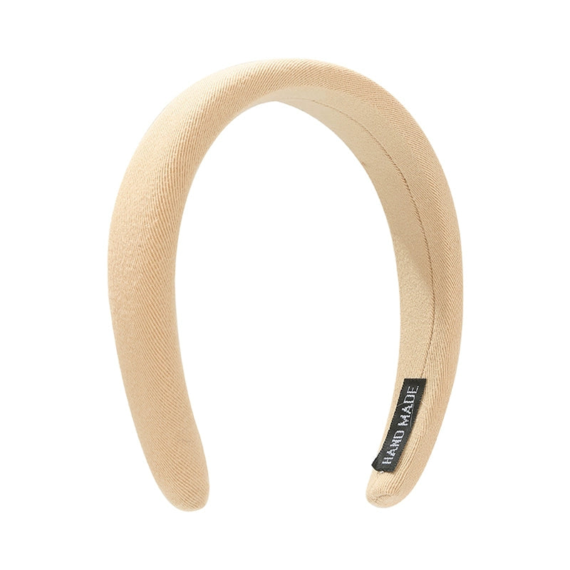 Headband Female Internet celebrity High cranial top Wide edge Height pressure hair headband 2021 New face wash hair bundle