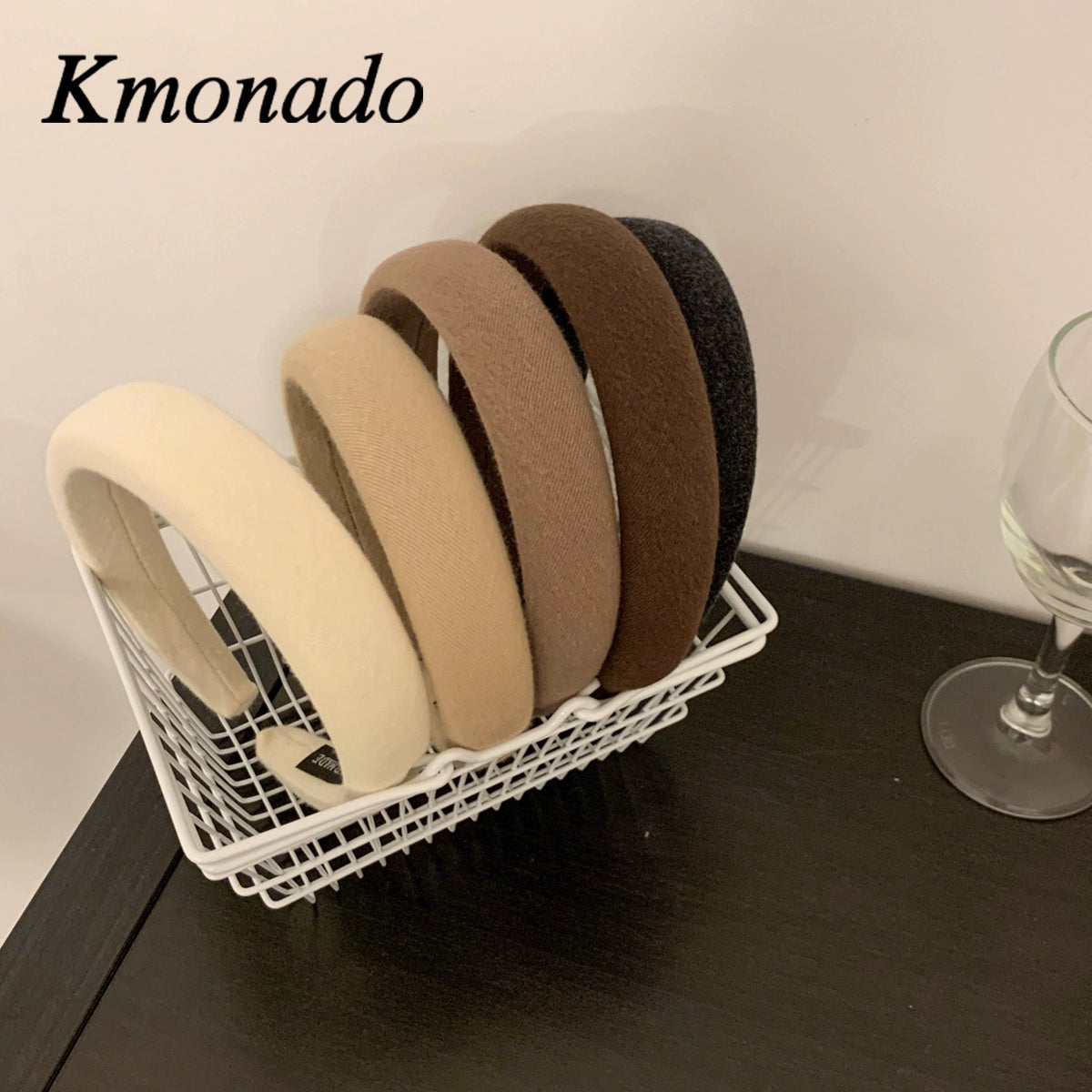 Headband Female Internet celebrity High cranial top Wide edge Height pressure hair headband 2021 New face wash hair bundle