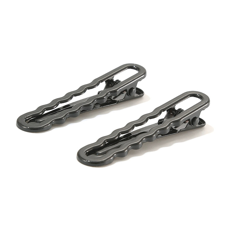 Kmonado girl candy color metal hollow hairpin simple versatile edge clip bangs clip broken hair clip headgear