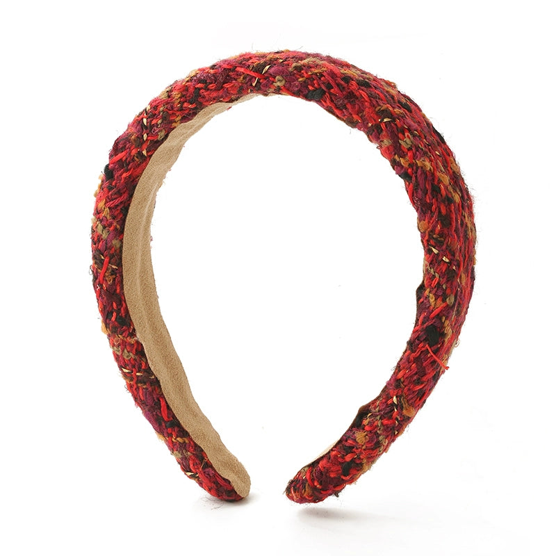 Daily simple new wool headband, high cranial top, small face, fashionable versatile headband, classic hair accessories