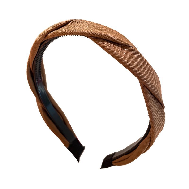 high cranial top headband women's face wash non-slip headband new versatile temperament headband with teeth hairpin hair accessories