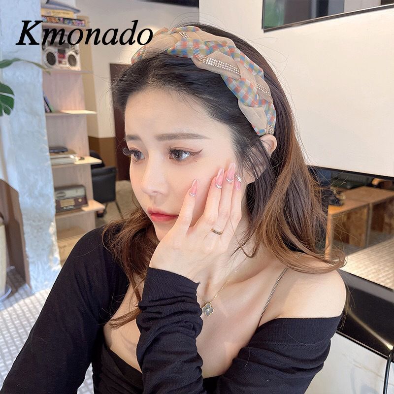 Korean Mori Xianmei headband Internet celebrity new summer pressure hair wide edge hair bundle versatile go out headgear