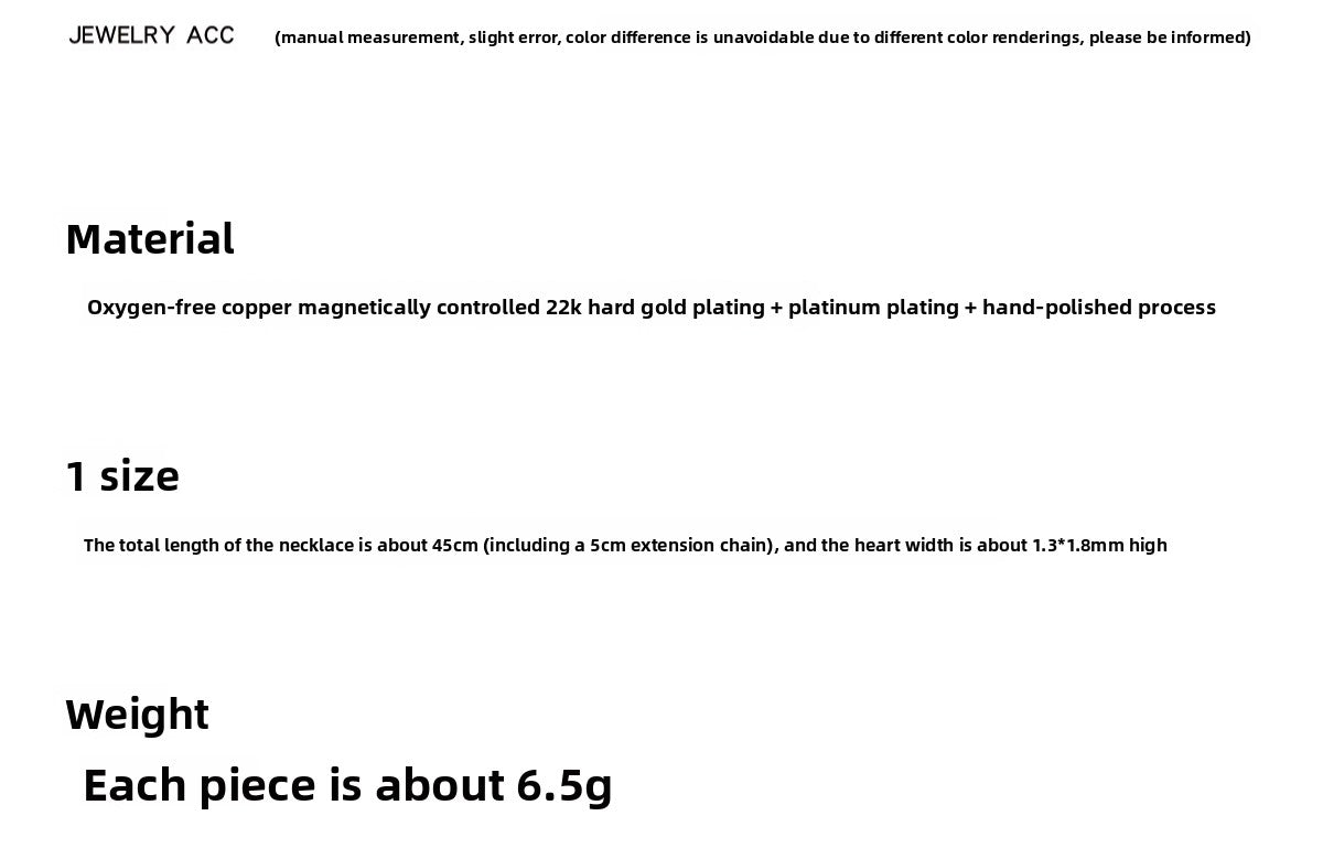 Unique design irregular love pendant necklace women's accessories long summer light luxury niche high-end sweater chain