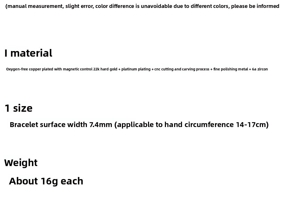 European and American Heavy Industry Xiaoxiangfeng Rose Gold Rhombus Bracelet Women's Opening Adjustable Light Luxury Premium Metal Bracelet