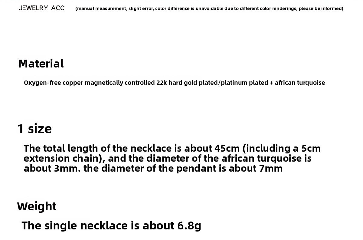 Devil's Eye Pendant African Turquoise Green Beaded Necklace Women's Summer Vacation Light Luxury Premium Necklace