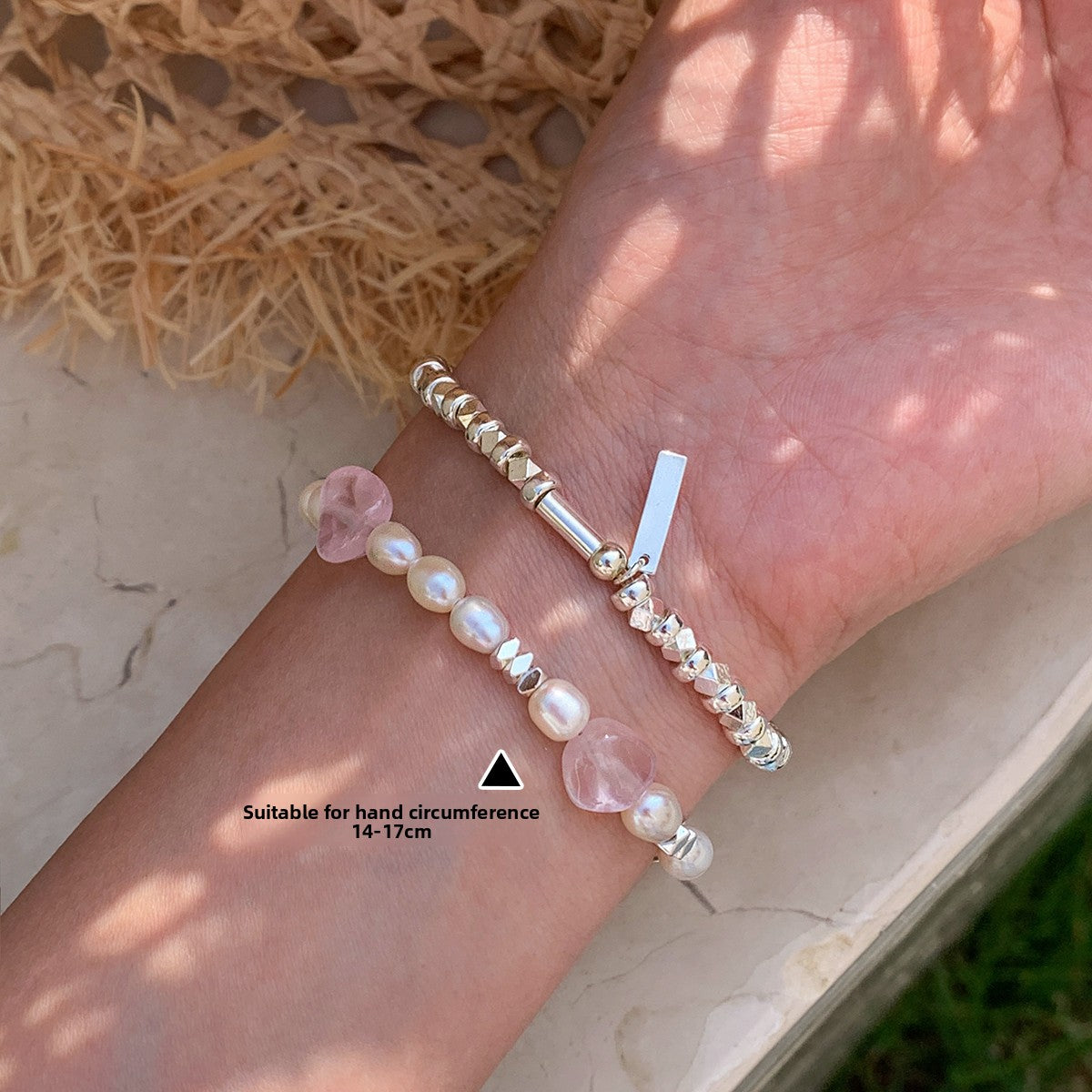 A few taels of broken silver, broken silver bracelet, women's summer light luxury niche exquisite fashion cool 2025 new bracelet